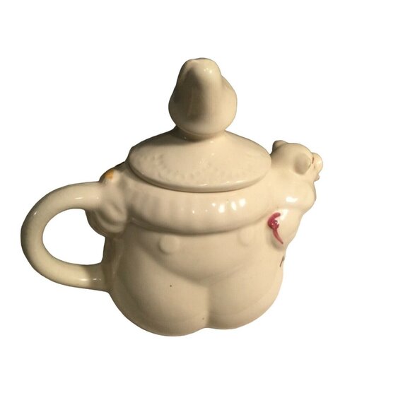 Shawnee Pottery TEAPOT USA  Tom the Piper's Son Pig Spout~1940's- vintage - Picture 4 of 10